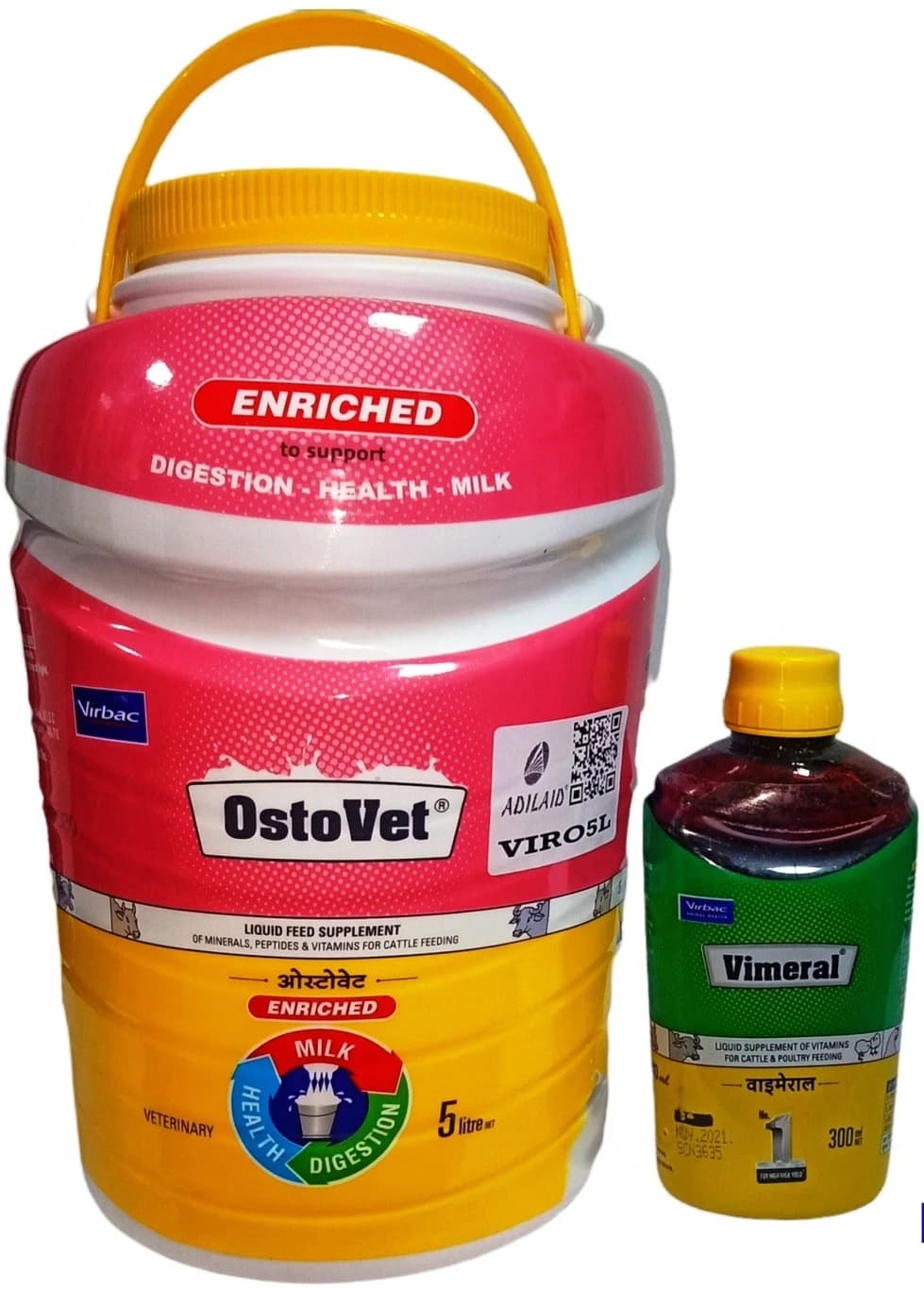 ओस्टोवेट कैल्शियम लिक्विड (5Ltr) + विमेरल (300ml)