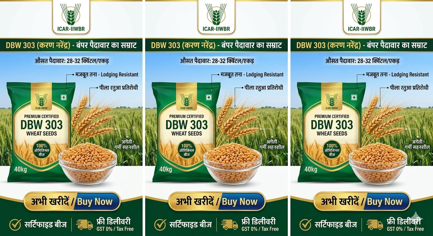 DBW 303 गेहूं बीज