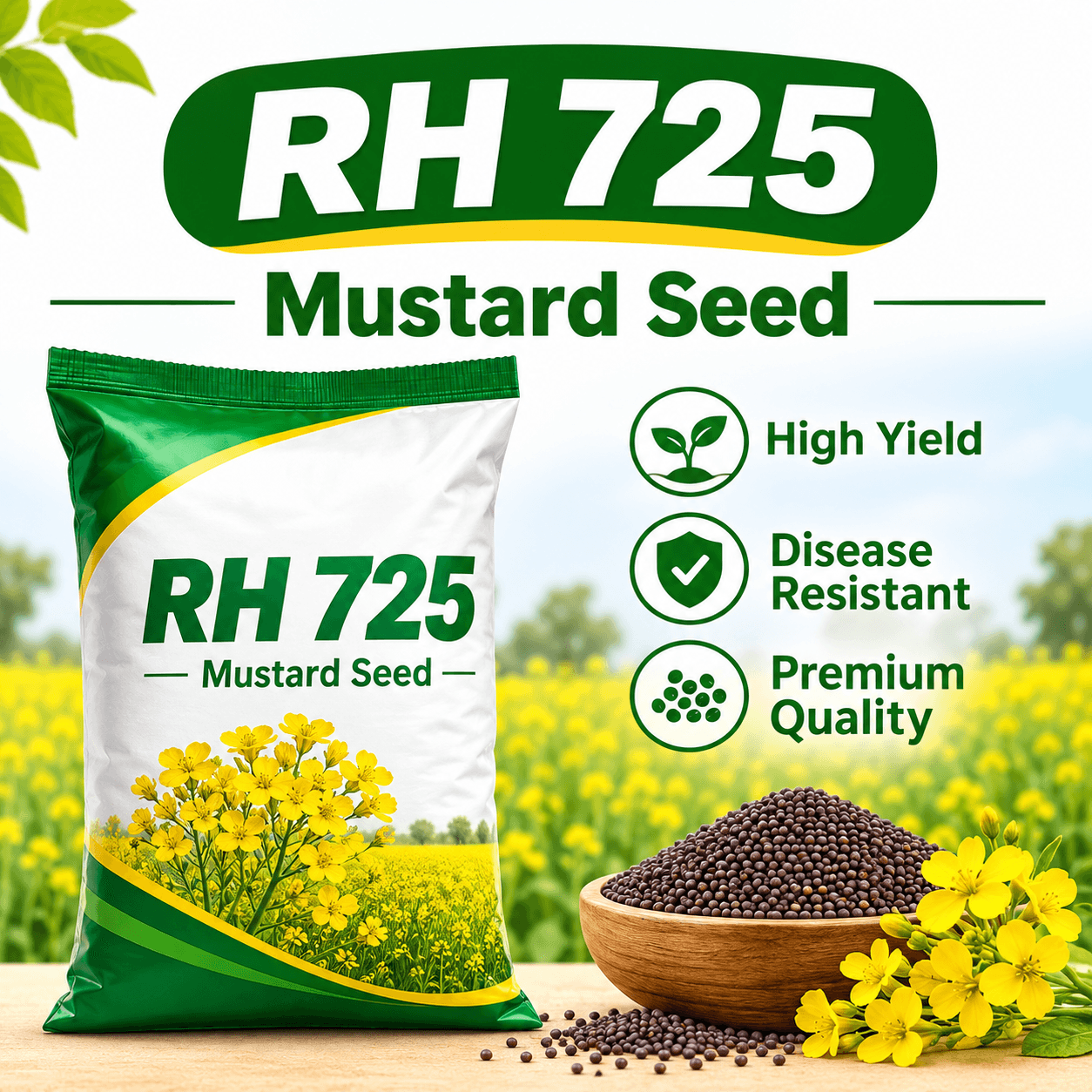 RH-725 सरसों बीज